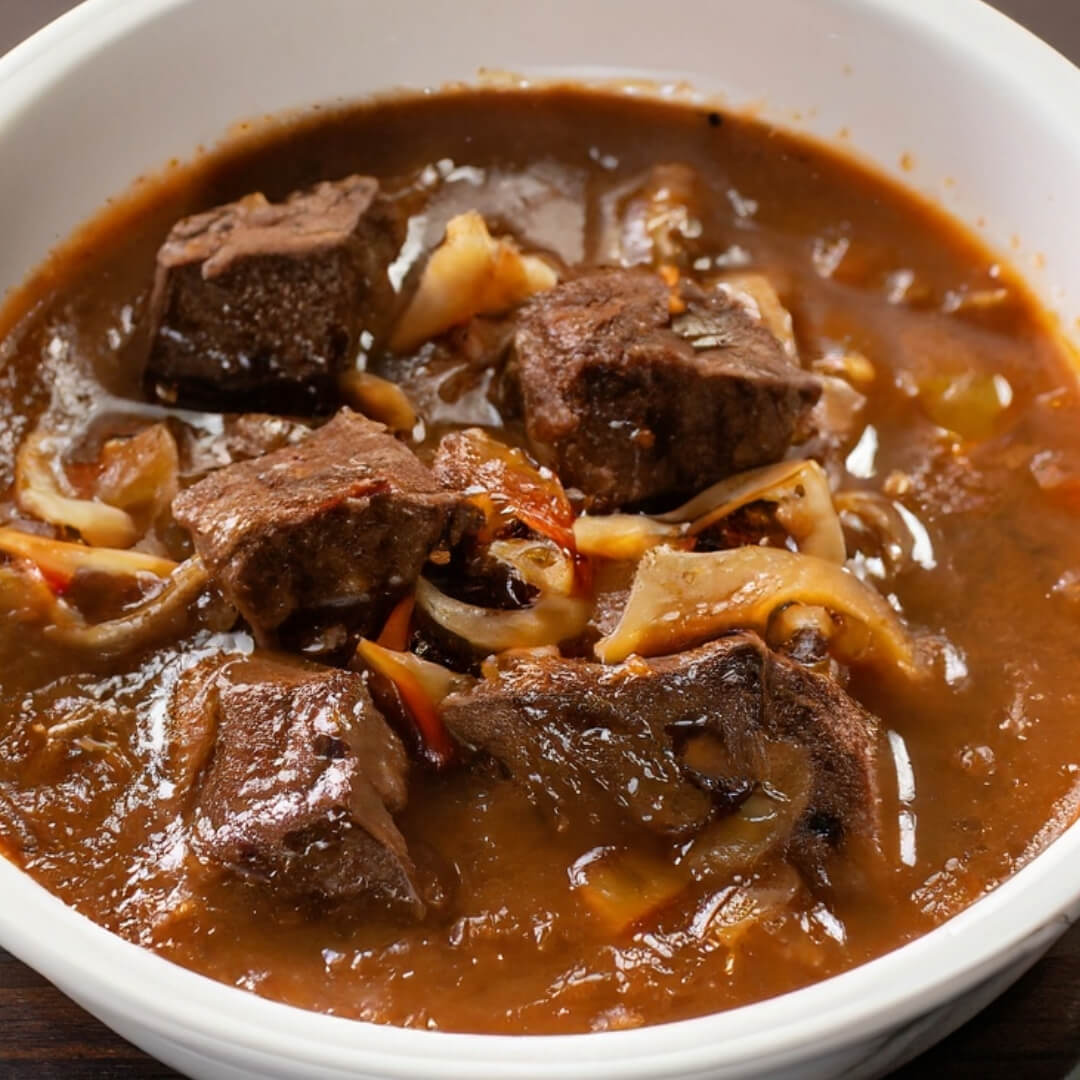Slow Cooker Beef Stew With Onion Soup Mix (Fusion Of Flavors) Soup Chick