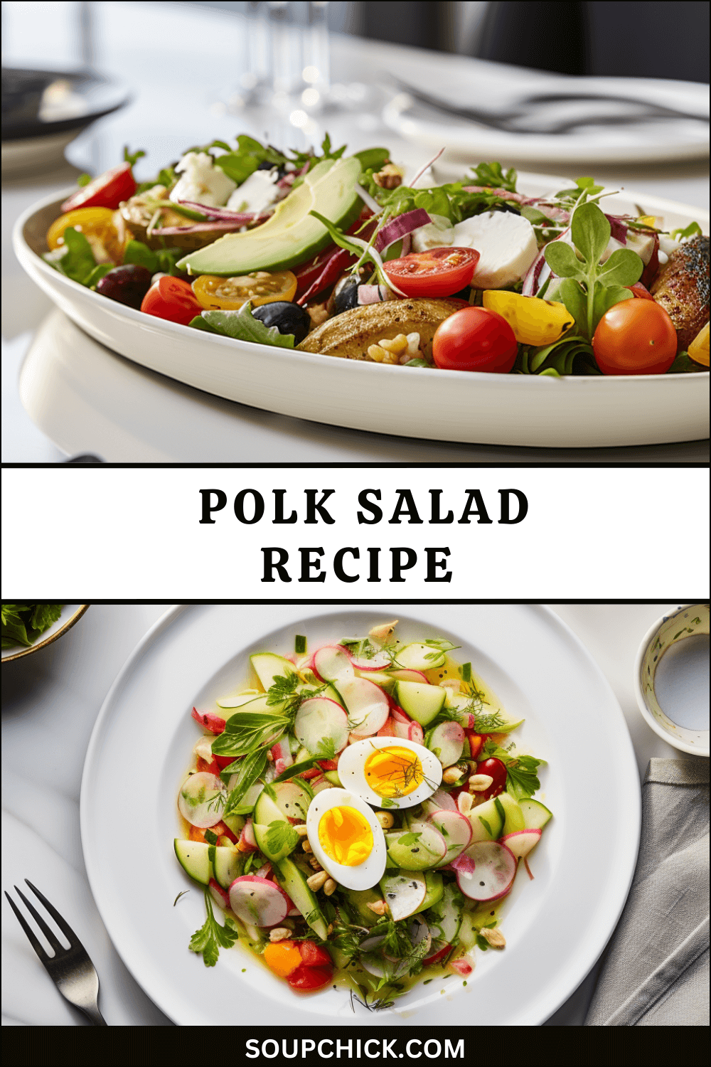 Polk Salad Recipe - A Modern Flavorful Twist - Soup Chick