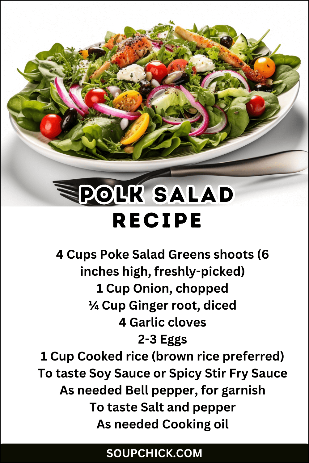 Polk Salad Recipe A Modern Flavorful Twist Soup Chick