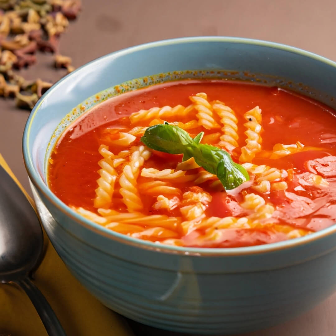 Garbanzo Tomato Pasta Soup Recipe Mediterranean Dish Garbanzo Tomato Pasta Soup