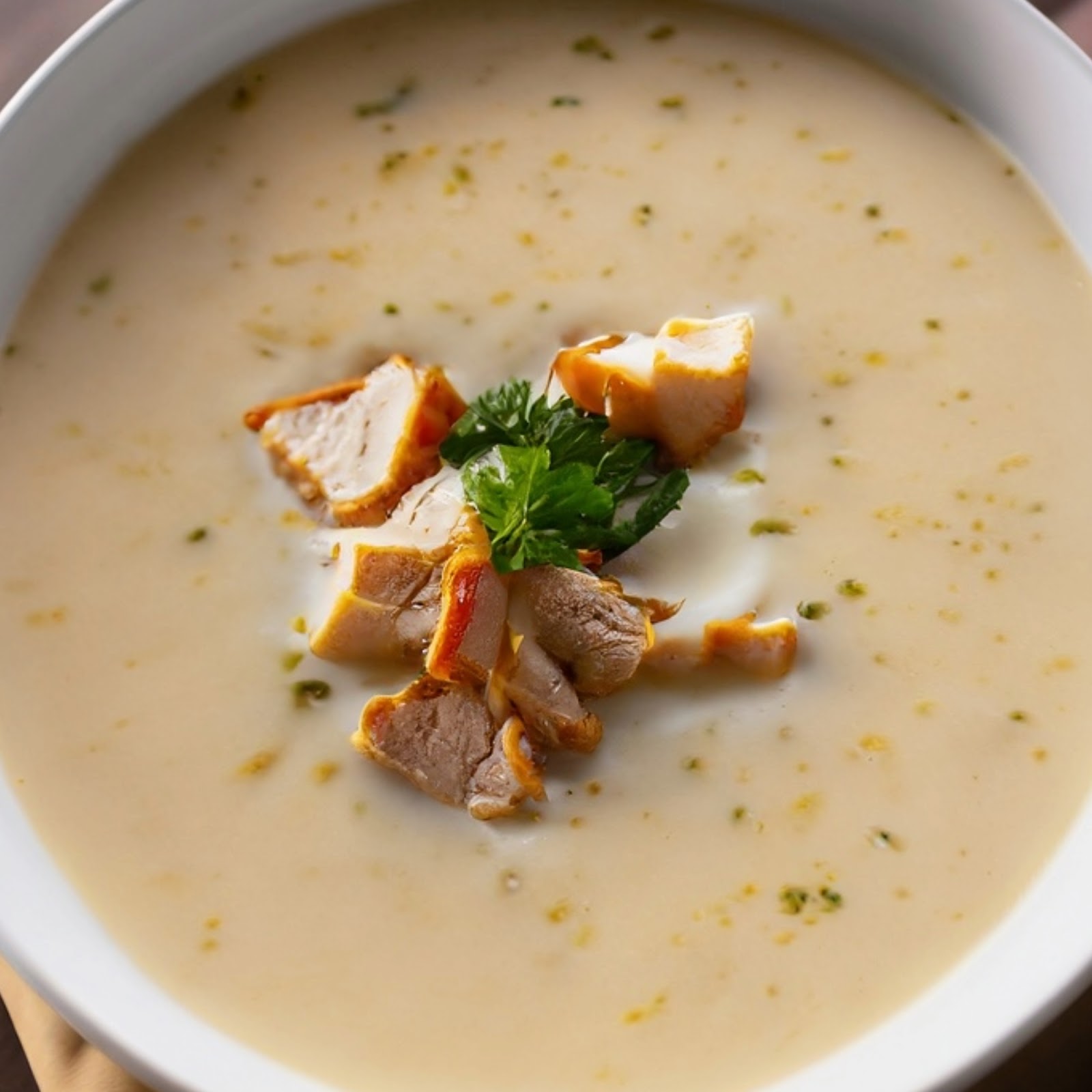 Creamy Turkey Soup Recipe I Comforting Creaminess
