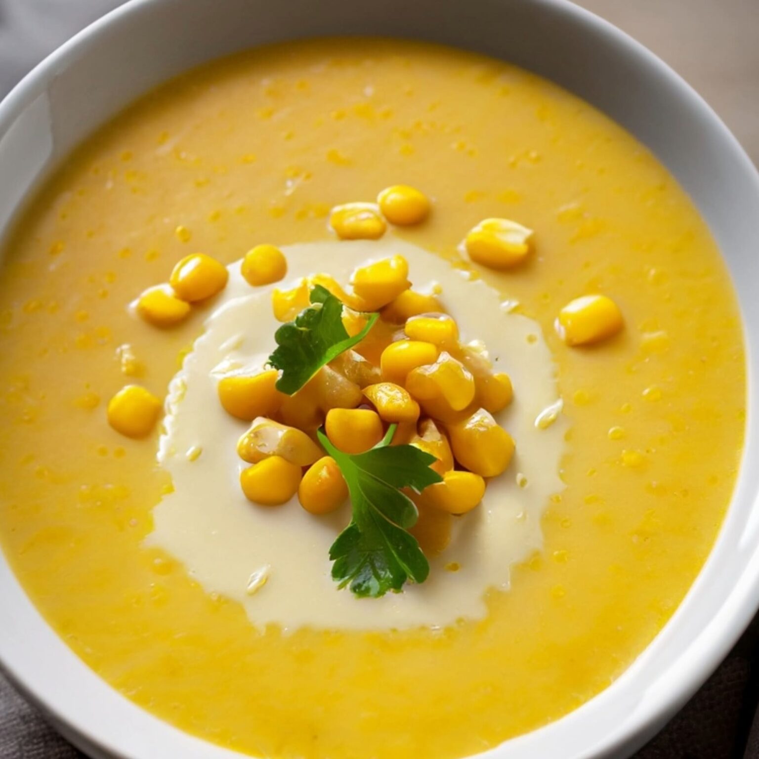Delicious Creamy Corn Soup Recipe In 20-Minutes