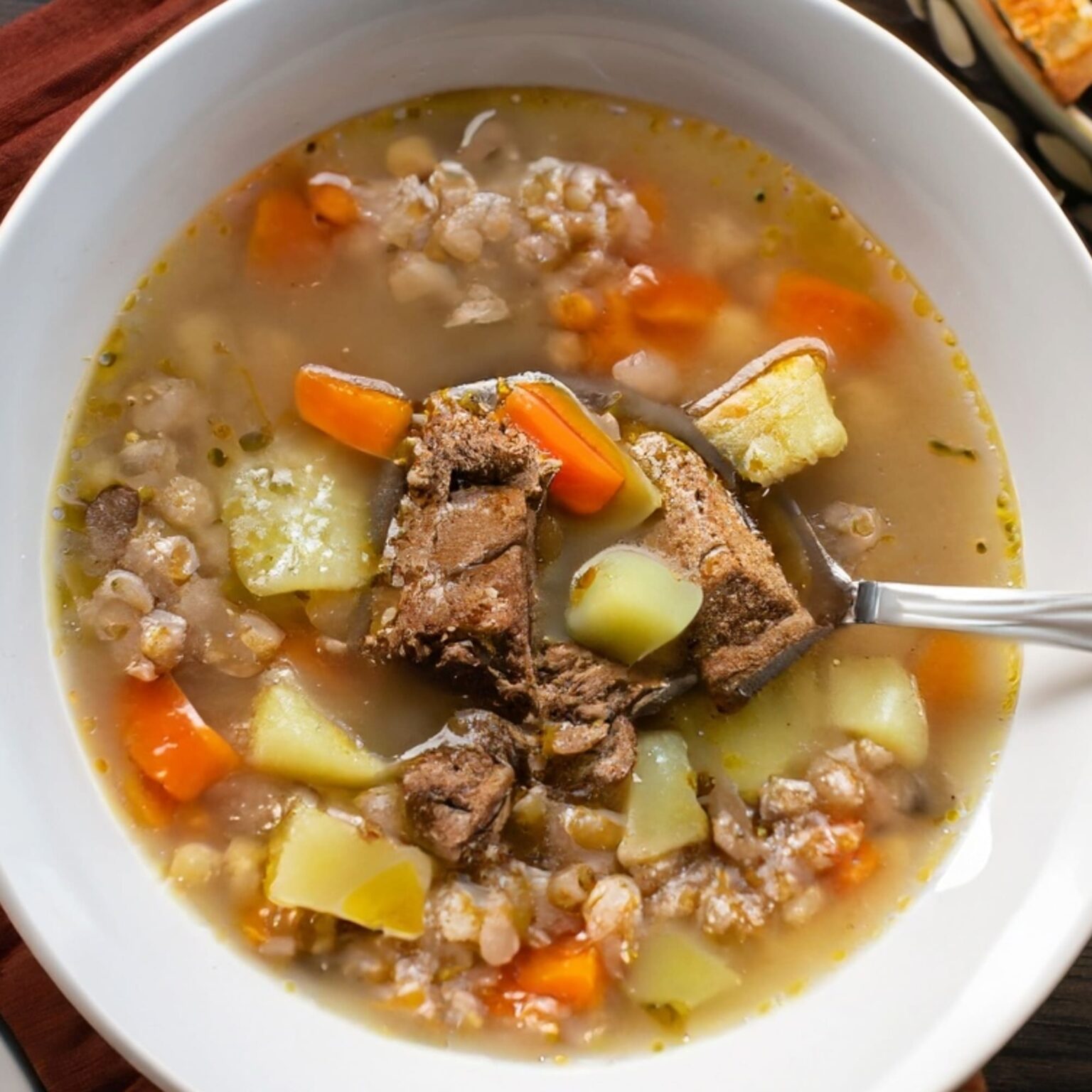 Beef Barley Vegetable Soup Recipe A Timeless Classic Idea Soup
