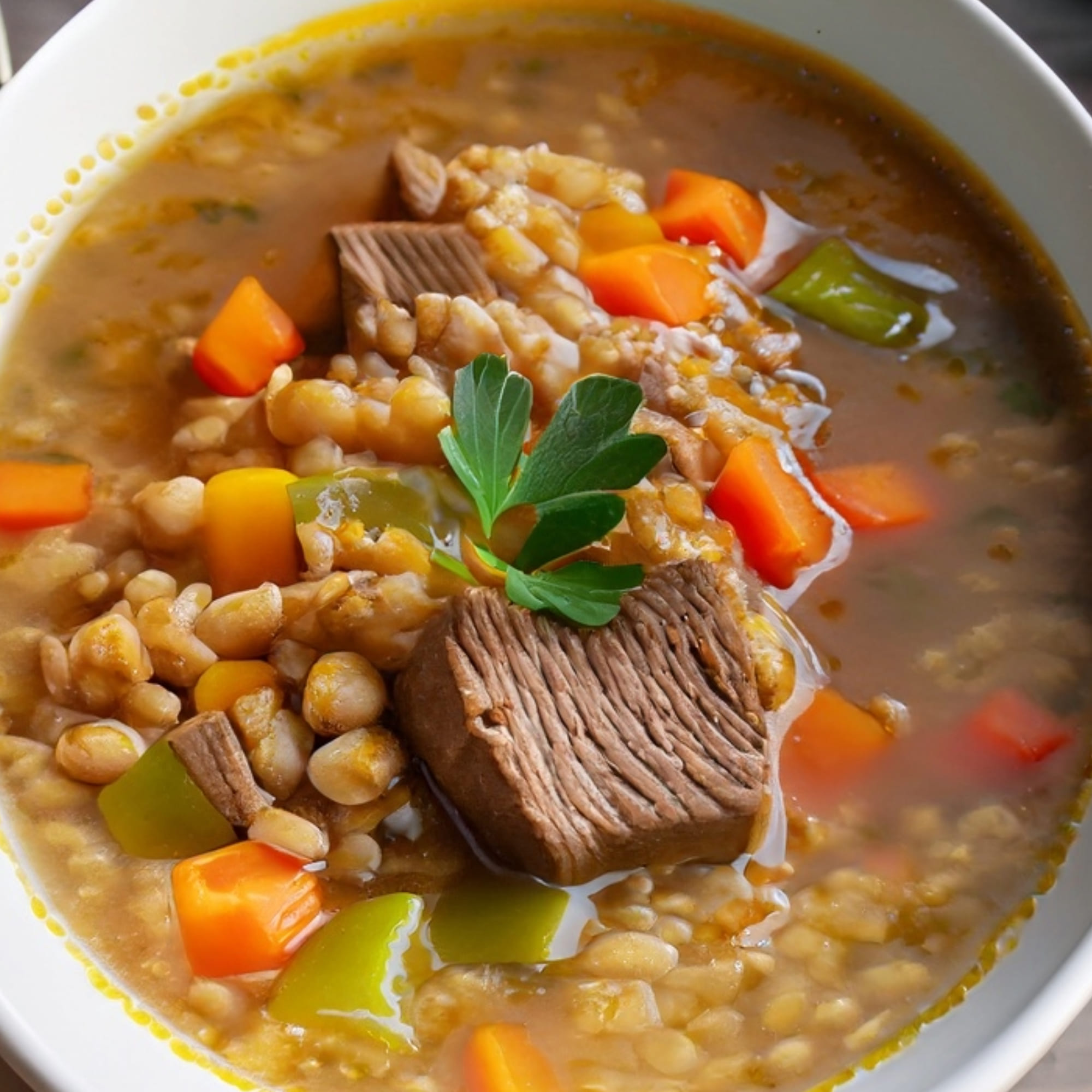 Beef Barley Vegetable Soup Recipe: Delicious Hearty Delight