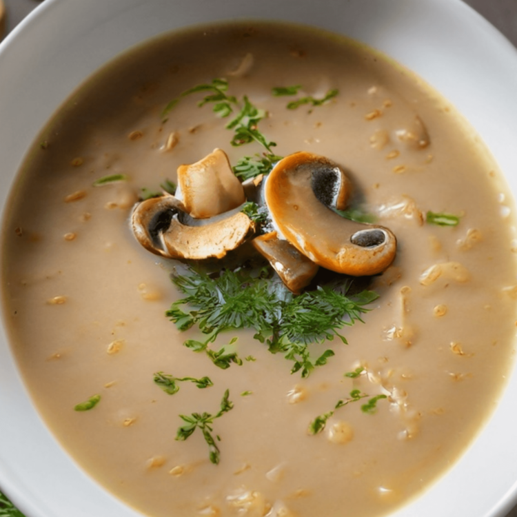 Mushroom Soup Without Cream Recipe: Light And Flavorful