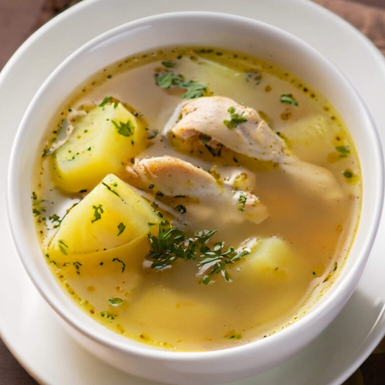 Chicken Potato Soup Recipe - Homecooked Goodness - Soup Chick
