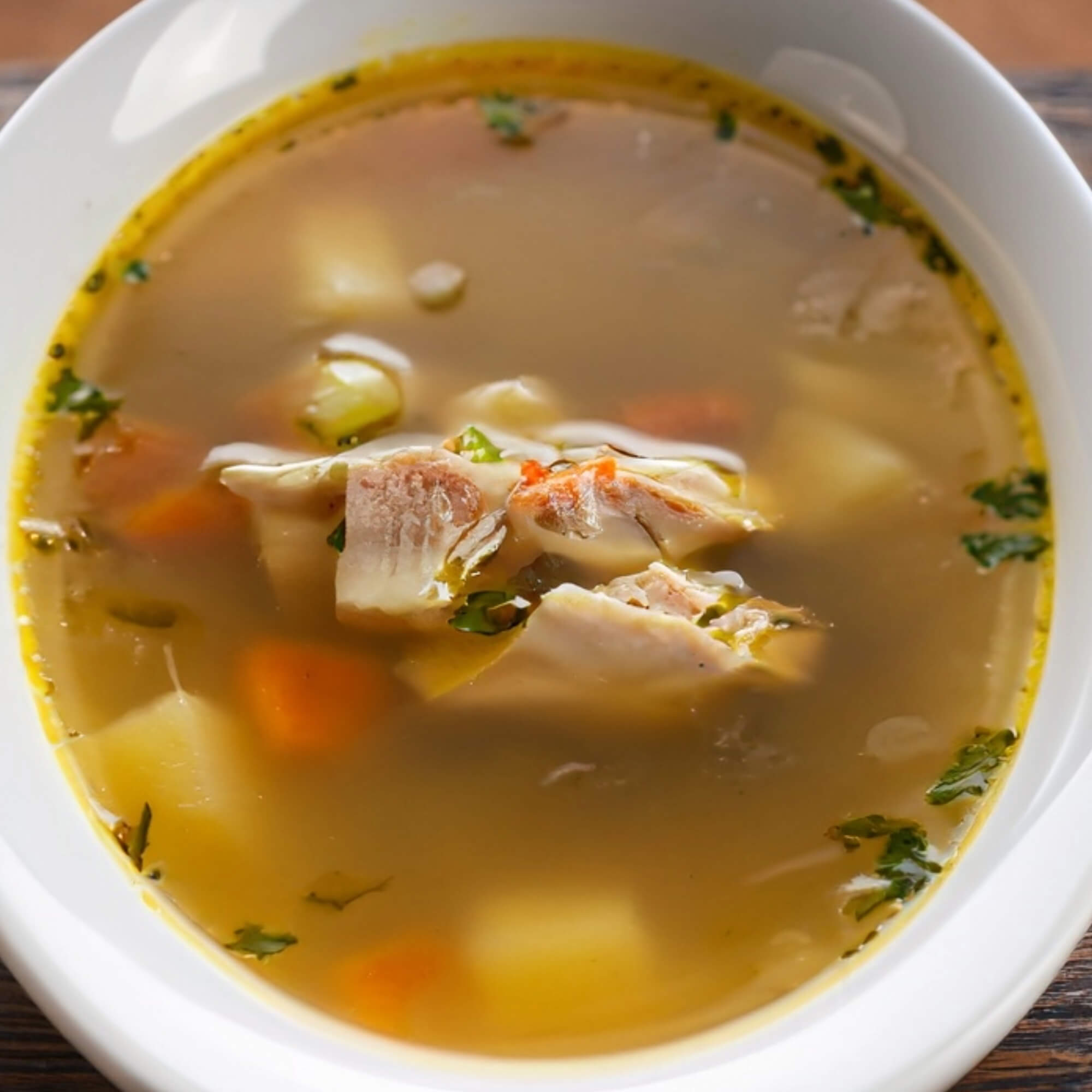 25-Minutes Leftover Turkey Soup Recipe - Medley Of Flavors