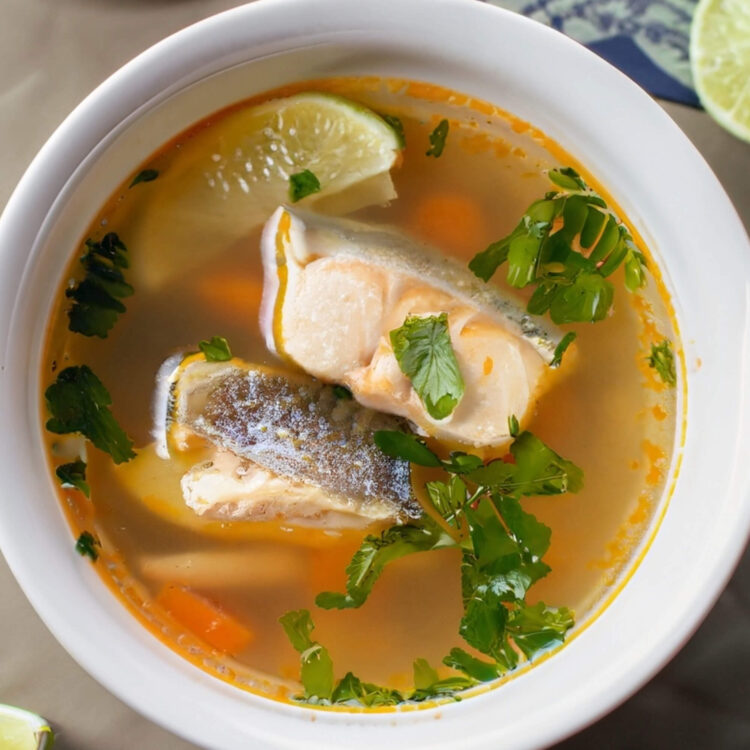 Creamy and Hearty Fish Soup Recipe I Rich Delight