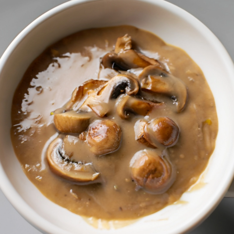 20Minutes Mushroom Gravy Recipe Rich Earthy Flavors