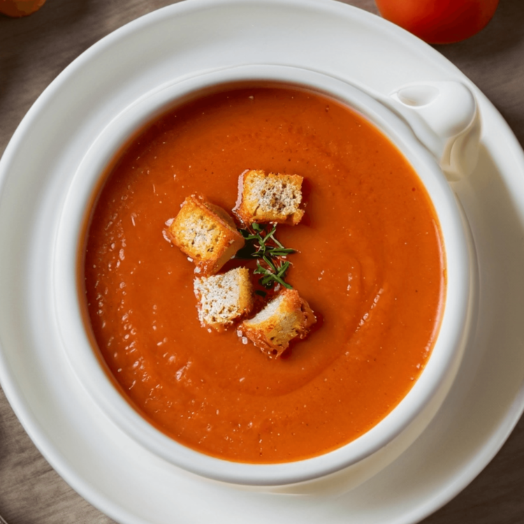 Savor The Flavor: Homemade Tomato Bisque Soup Recipe | A Bowl Of Warmth