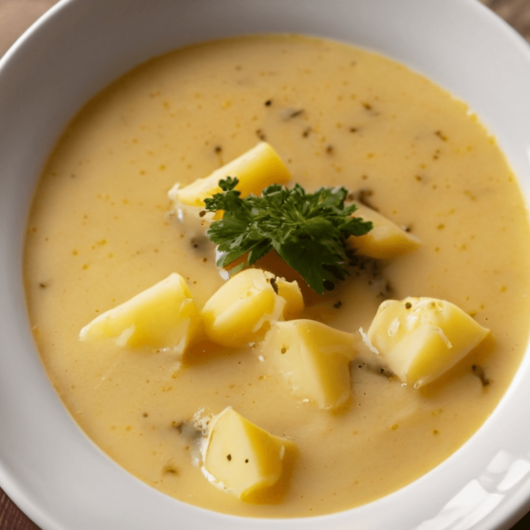 Cheesy Potato Soup Recipe: Creamy Comfort In A Bowl