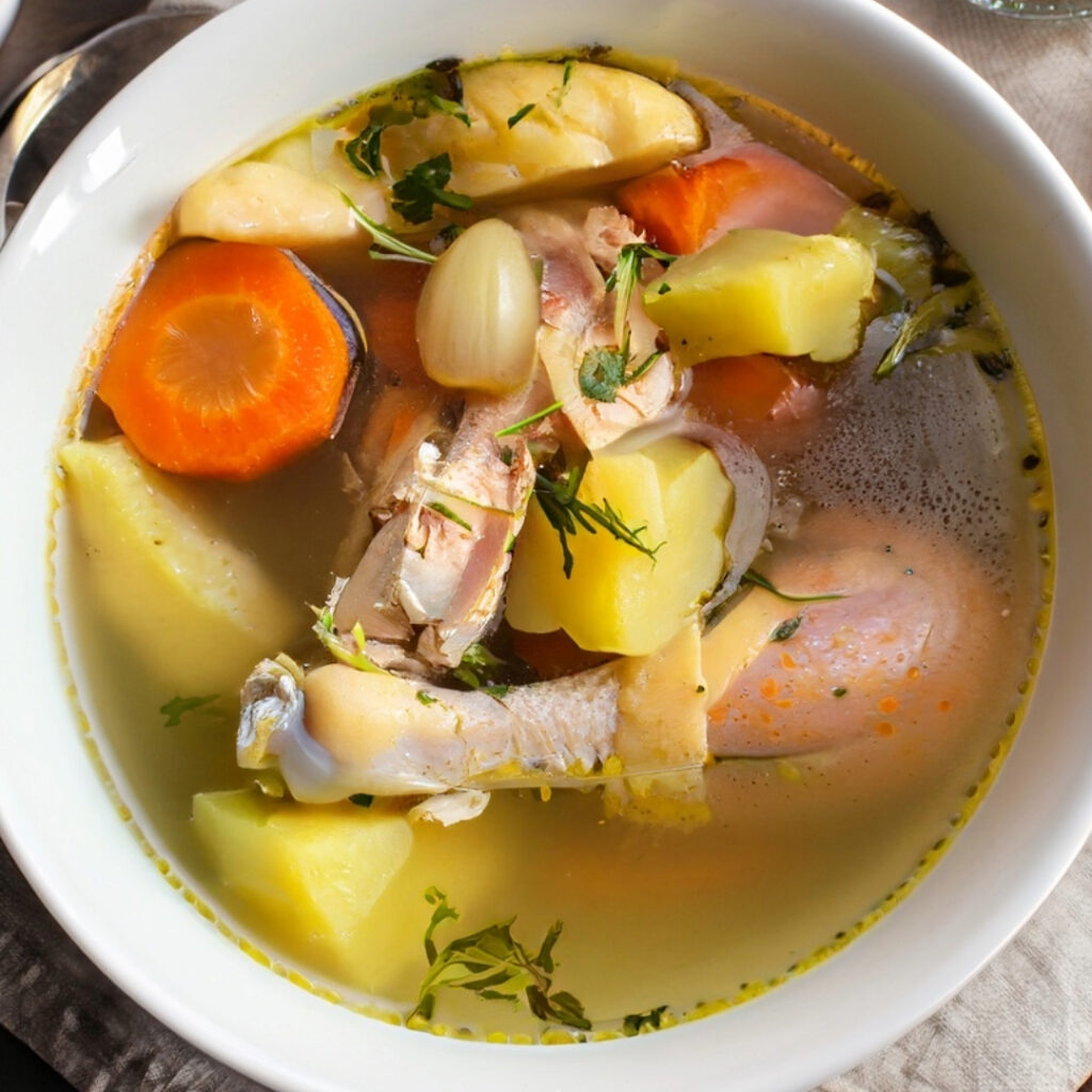 Caribbean Style Roaster Soup