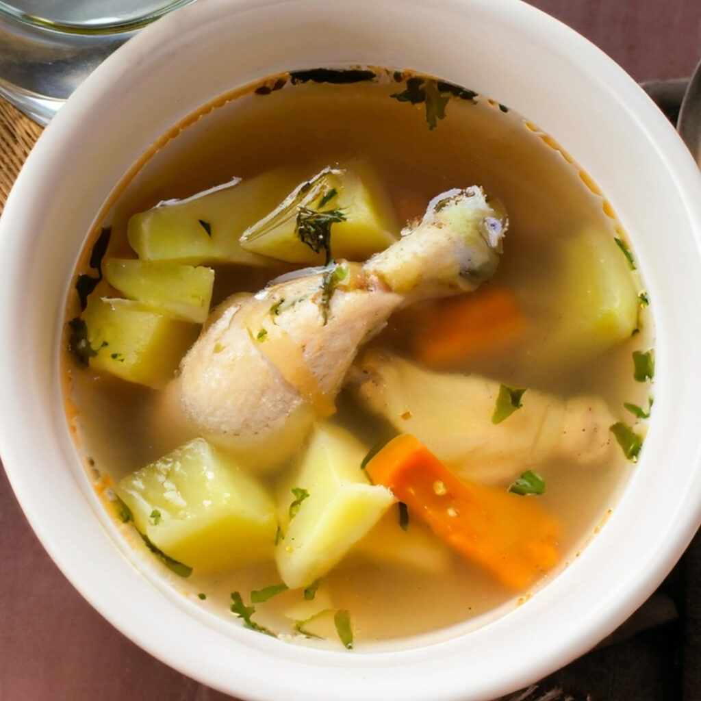 Caribbean Style Roaster Soup