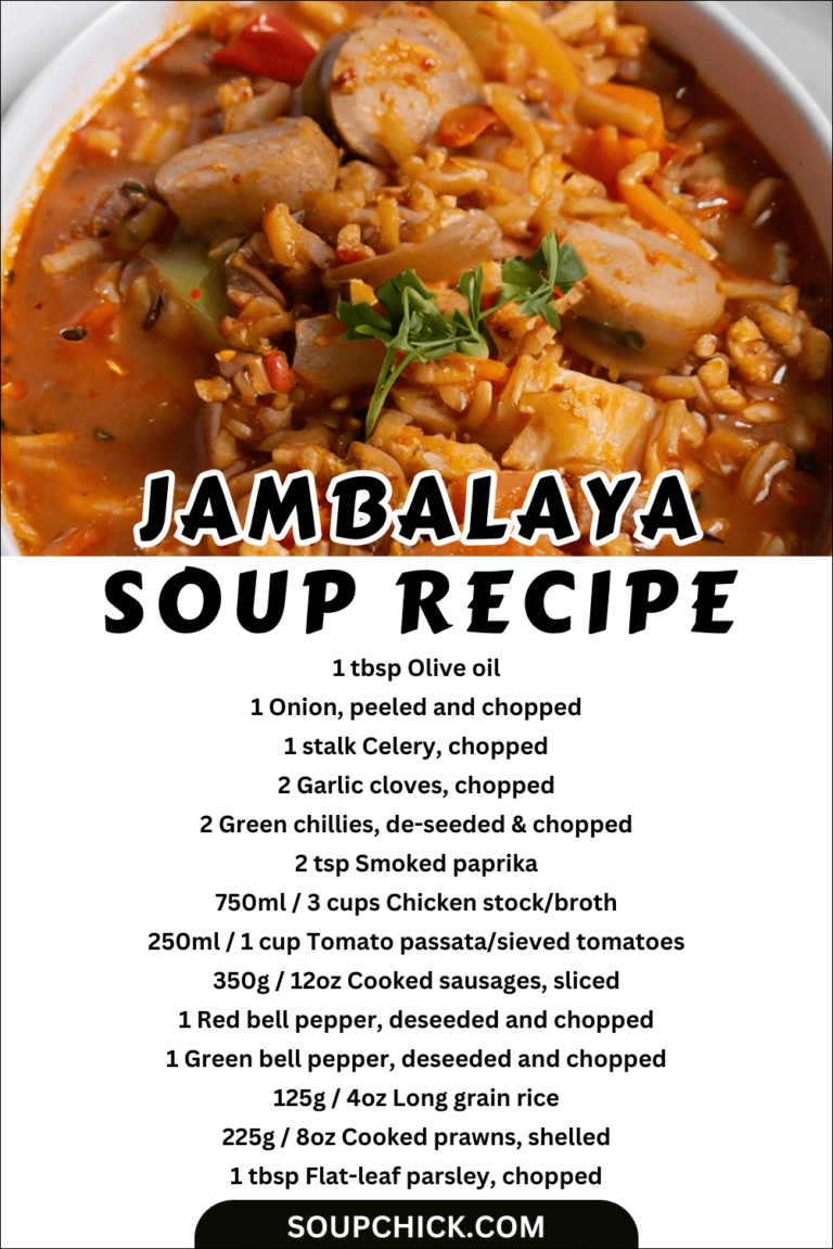 Authentic Jambalaya Soup Recipe: A Flavorful Cajun Delight