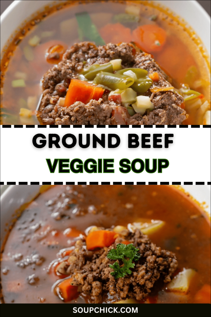 Delicious Ground Beef Veggie Soup Recipe: Comfort In A Bowl