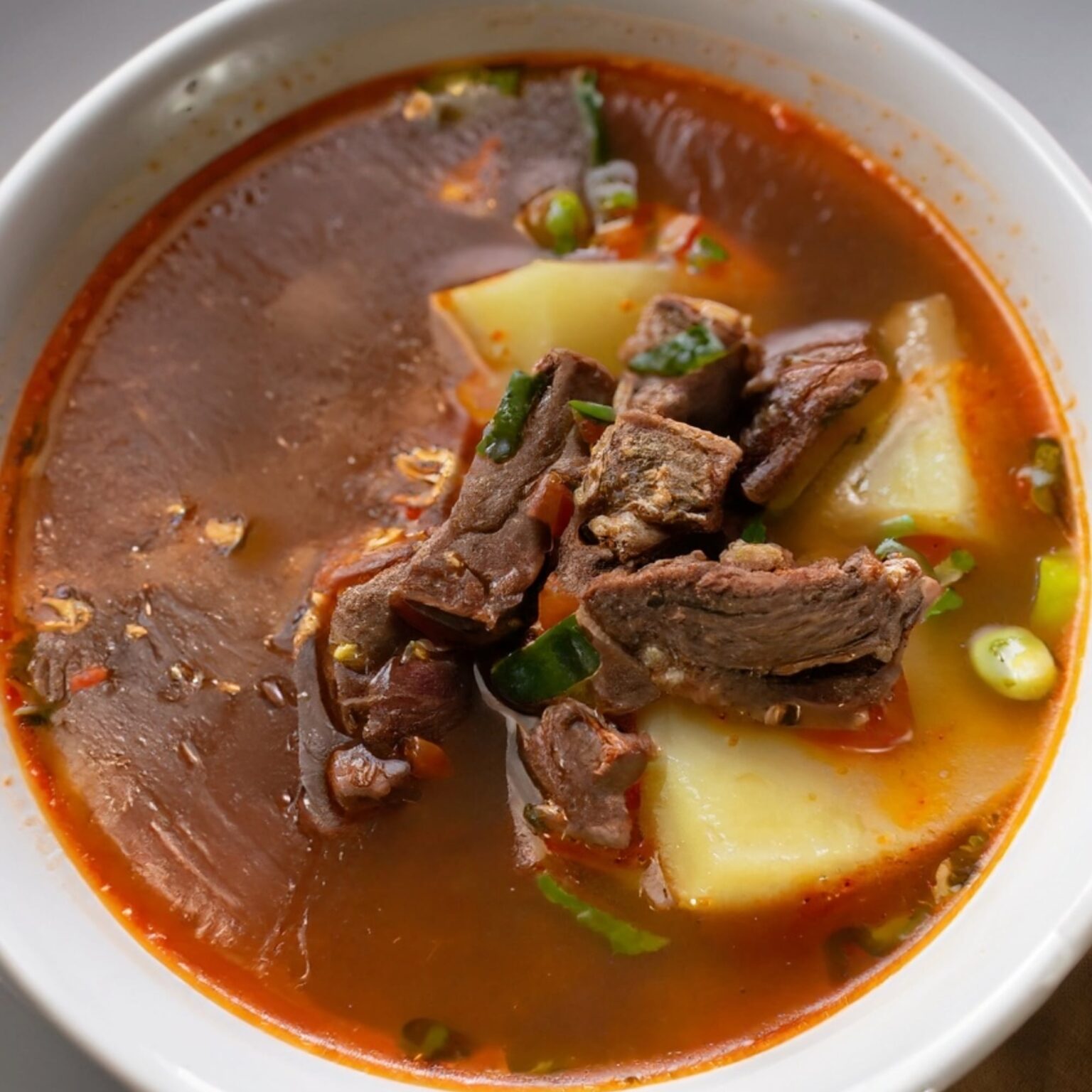 Cozy Evening Delight: Mexican Beef Soup Recipe