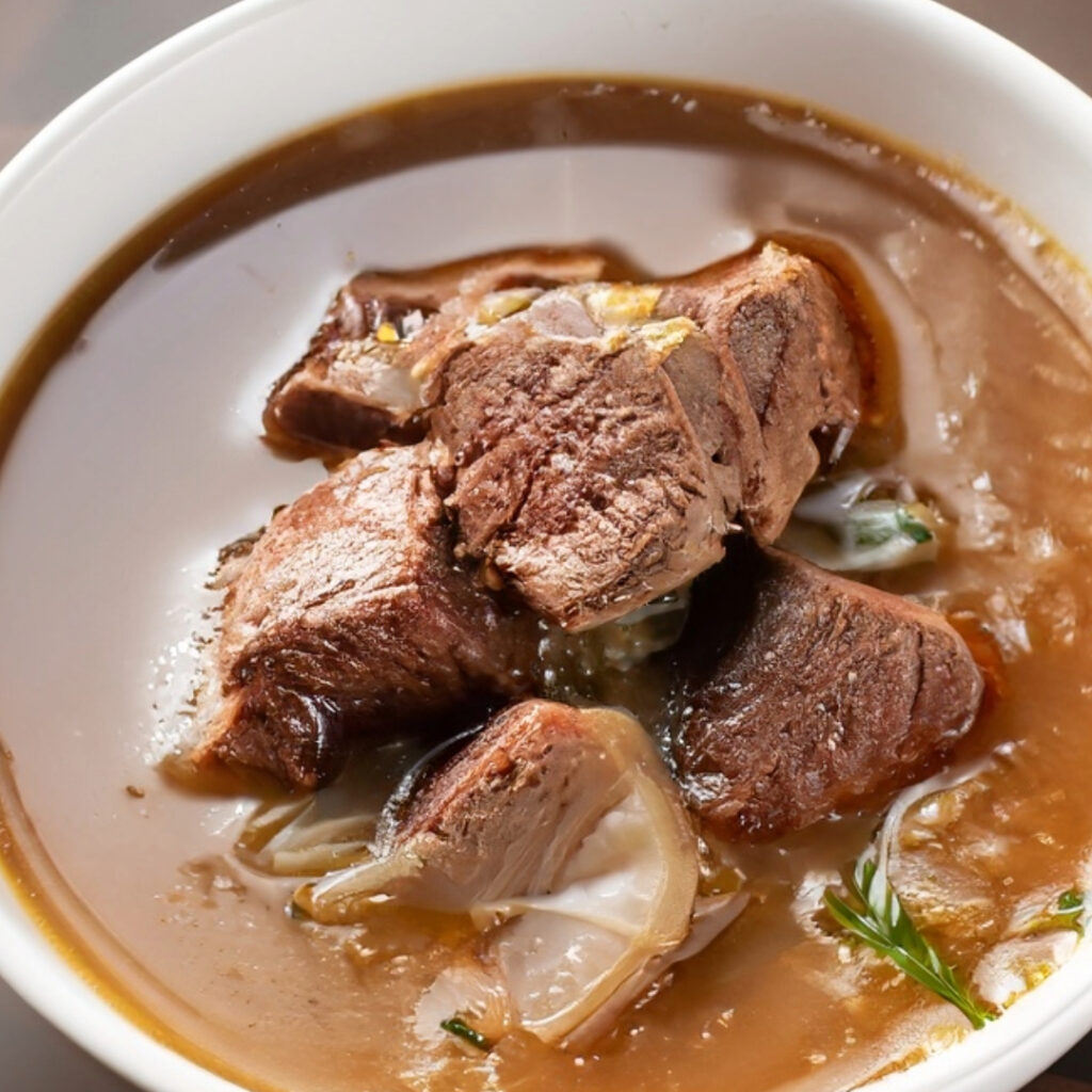 Pressure Cooker Beef Stock Hearty Nutrient Dense Recipe Soup Chick