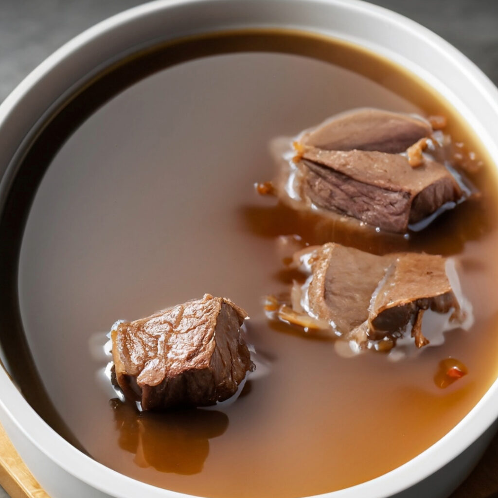 Pressure Cooker Beef Stock Hearty Nutrient Dense Recipe Soup Chick