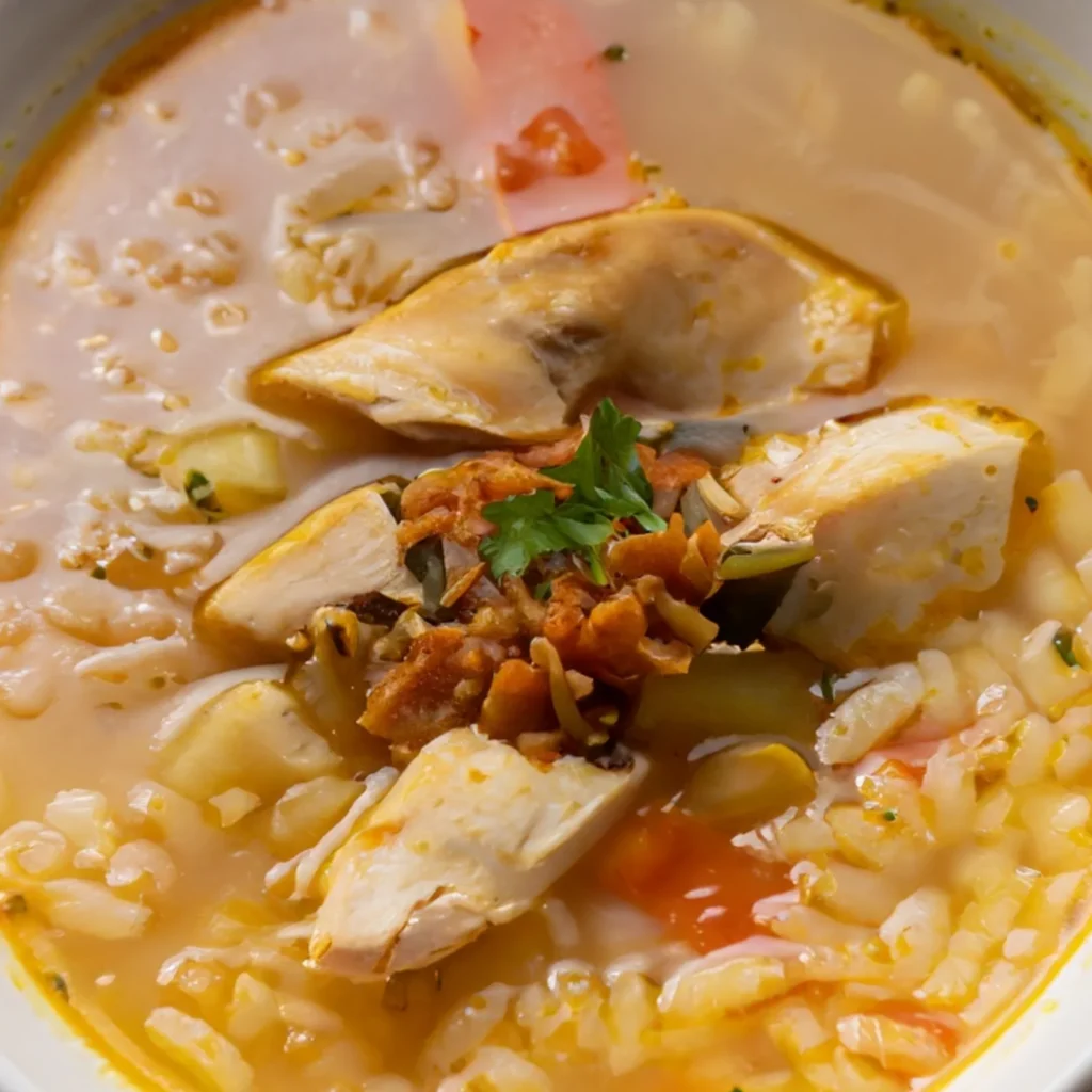 Chicken And Rice Soup Recipe | Comforting One-Pot Meal