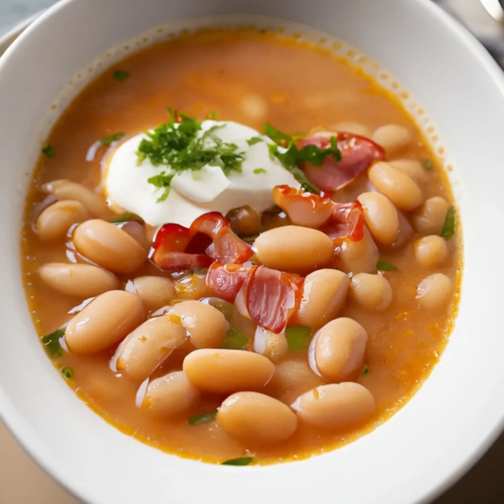 Hearty White Bean And Bacon Soup Recipe Delicious Comfort