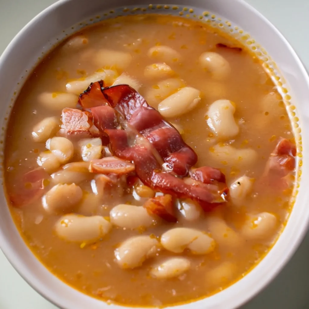 Hearty White Bean And Bacon Soup Recipe Delicious Comfort