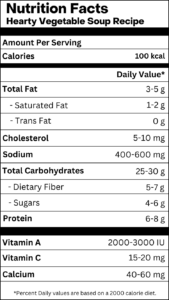 Delicious Hearty Vegetable Soup Recipe | Warm & Nourishing Comfort Food