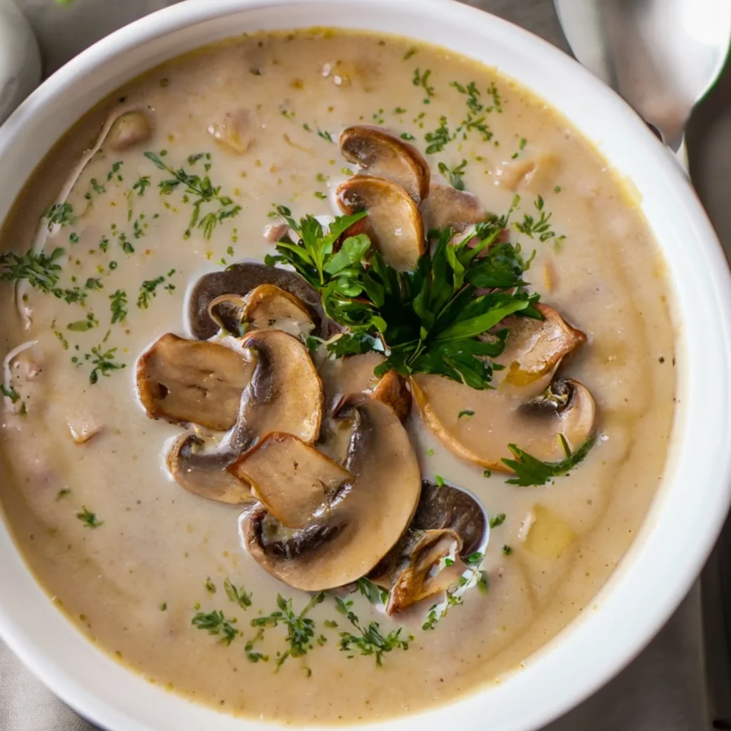 Mushroom Stroganoff Soup: Comfort in a Bowl