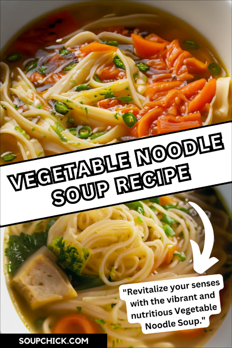 30 Minutes Vegetable Noodle Soup Recipe (Light And Refreshing) Soup