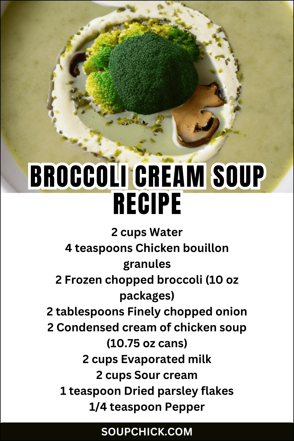 Broccoli Cream Soup Recipe - Tasty & Time-Saving