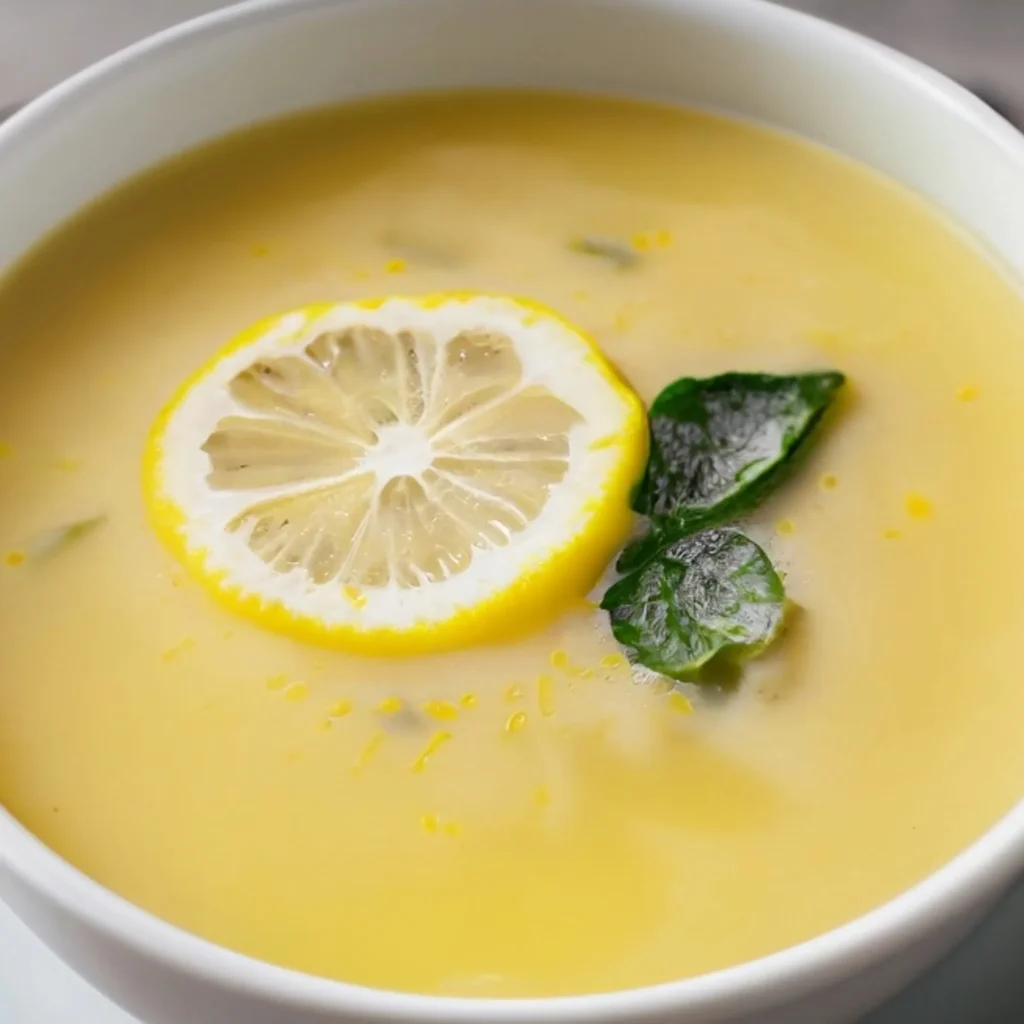 Lemon Soup Recipe A Zesty Flavor Idea To Try Soup Chick
